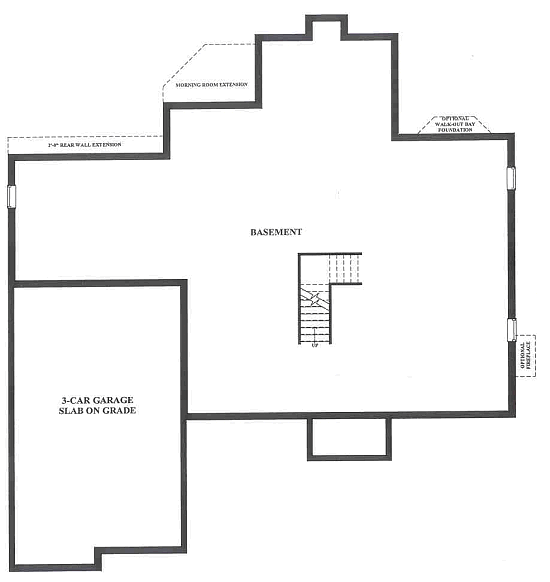Manchester Country Manor Foundation Plan