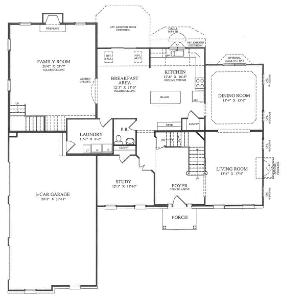 Wilshire Country Manor 1st Floor Plan