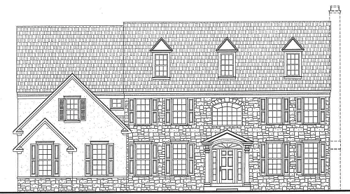 Wilshire Country Manor Model Elevation