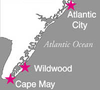 South Jersey Map