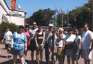 The Crew at Six Flags