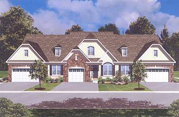 Front Elevations at Harrington Village