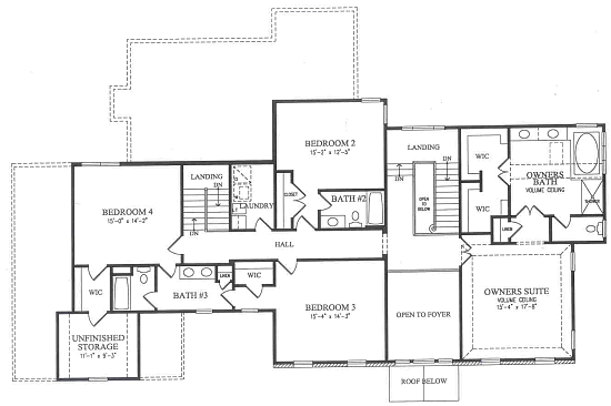 Country Manor 2nd Floor Plan